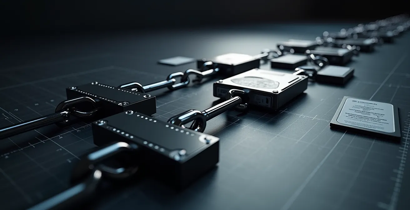 Systematische Dokumentation einer digitalen Beweiskette mit Zeitstempel und Metadaten