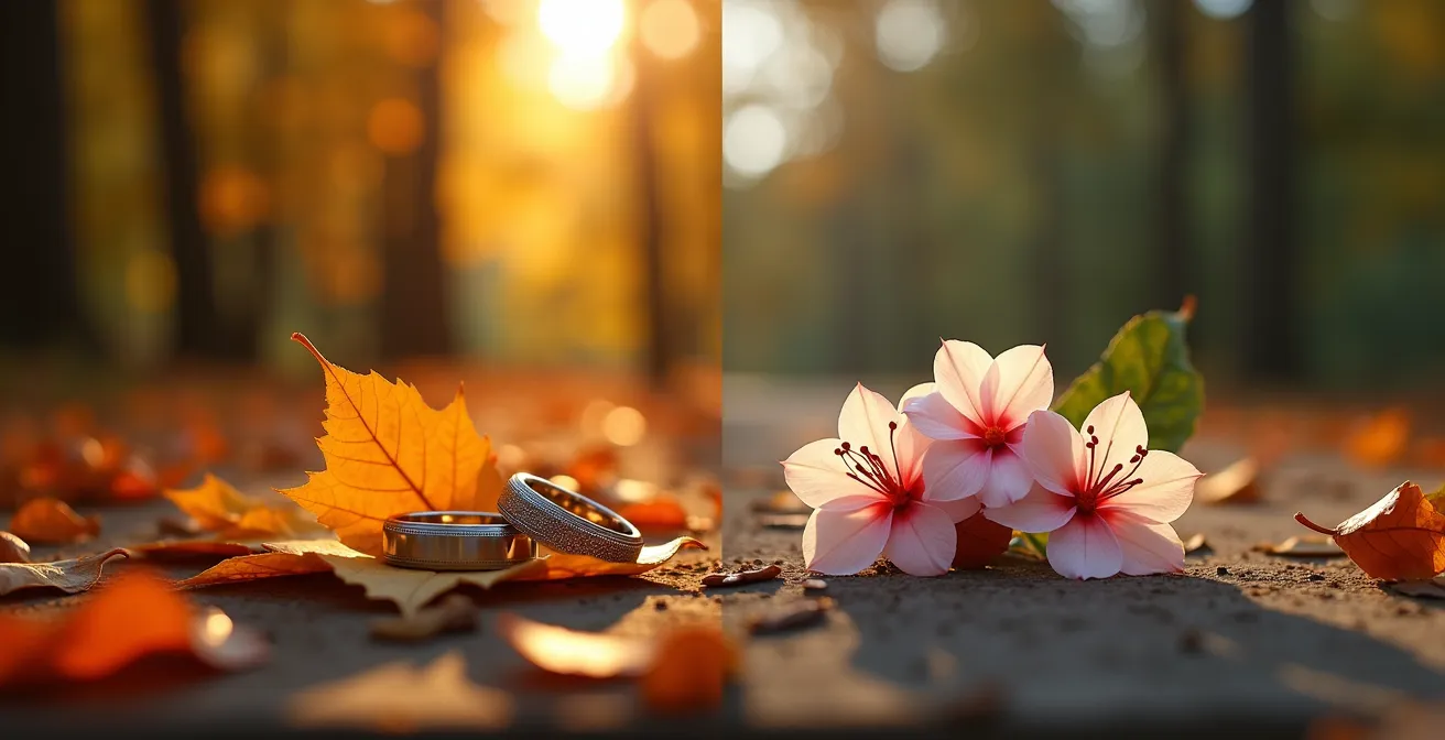 Vergleich zwischen individuellem Preset-Stil und Influencer-Preset in der Hochzeitsfotografie