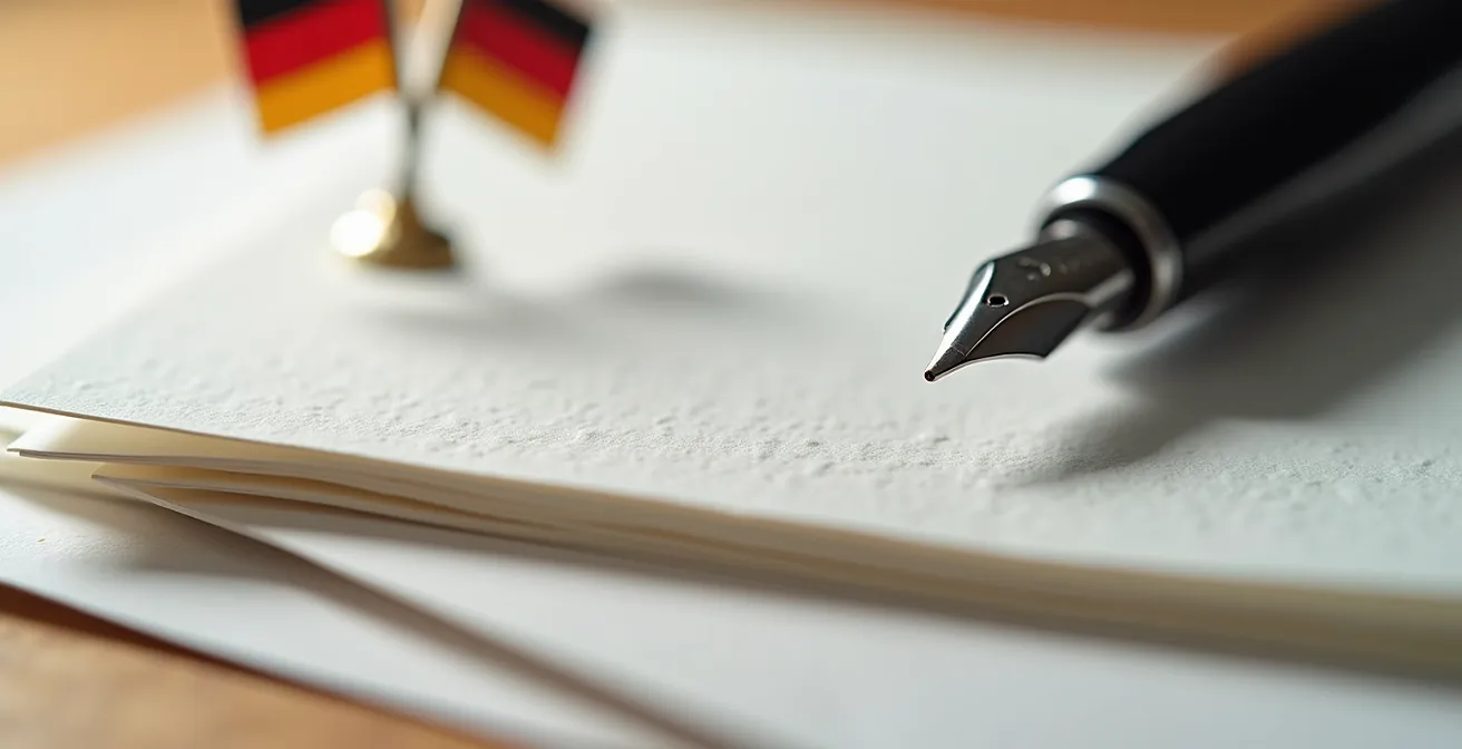 Steuerformulare und internationale Dokumentation auf Schreibtisch