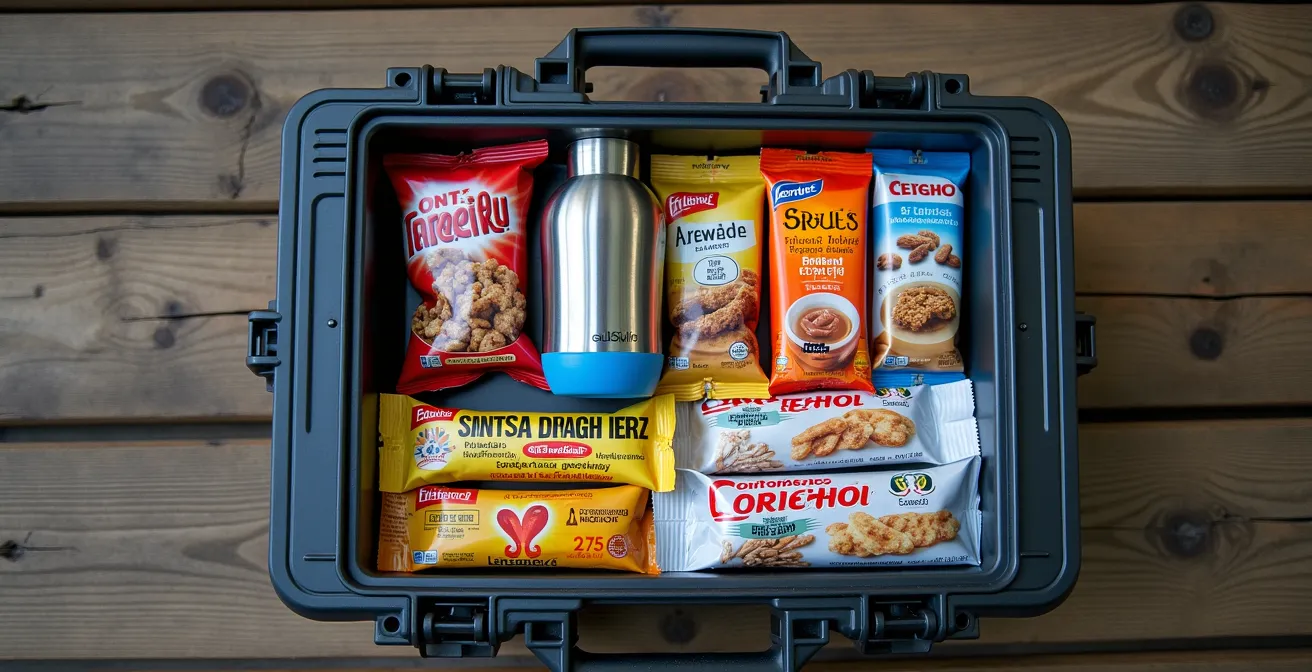 Improvisierte Teamverpflegung bei Außendreh in Brandenburg